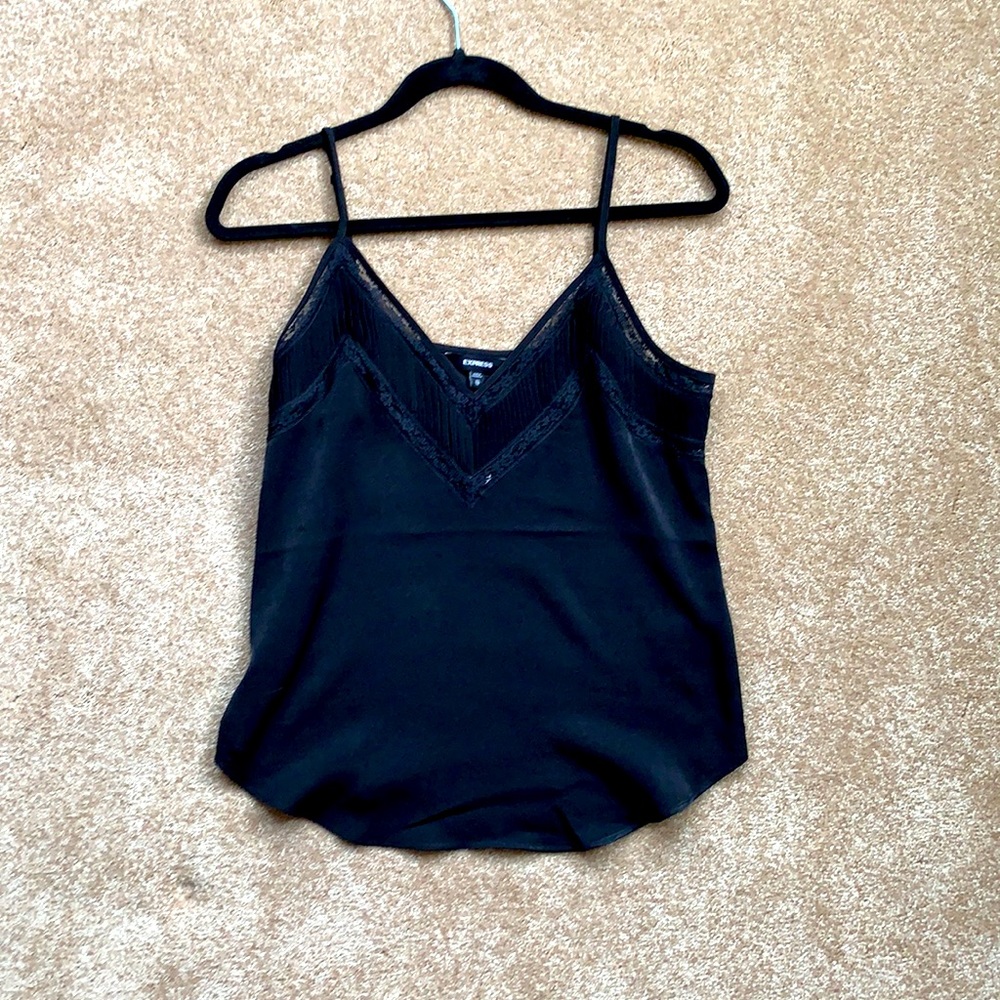 Black Silky Top